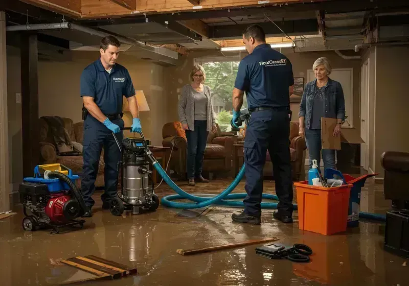 Basement Water Extraction and Removal Techniques process in Enlow, PA